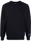 Paul & Shark Logo-patch Organic Cotton Jumper In Blue