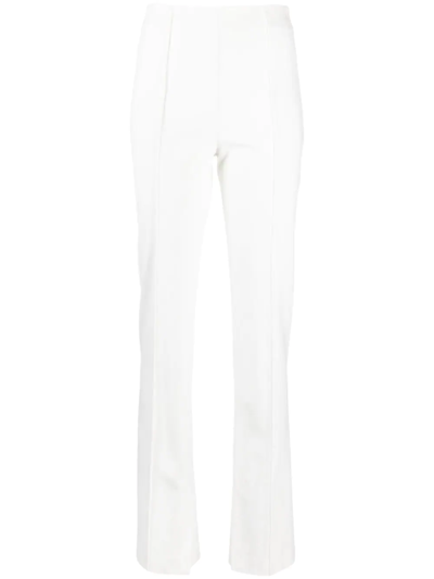 Just Cavalli Piped-seam Trousers In White