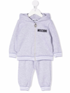 MOSCHINO TEDDY-PRINT HOODED TRACKSUIT