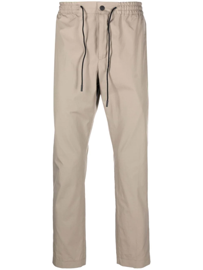 Pt Torino Drawstring Track Trousers In Neutrals