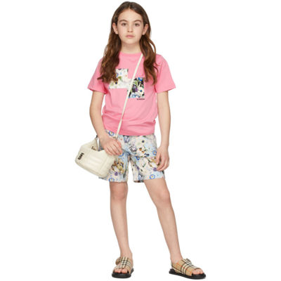 Burberry Little Girl's & Girl's Dutch T-shirt In Bubble Gum Pink