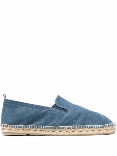 Castaã±er Denim Blue Joel Cotton-canvas Espadrilles