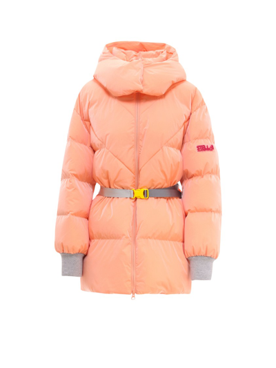 Stella Mccartney Padded And Quilted Jacket In Pink