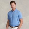 Polo Ralph Lauren Classic Fit Soft Cotton Polo Shirt In Soft Royal Heather