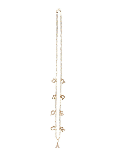 Dsquared2 Womens Gold Other Materials Necklace