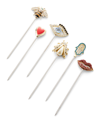 JOANNA BUCHANAN ASSORTED EVIL EYE COCKTAIL PICKS