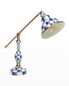 MACKENZIE-CHILDS ROYAL CHECK 22" READING TABLE LAMP
