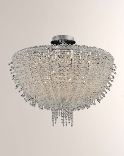 Allegri Crystal By Kalco Lighting 24" Cielo Flush Mount