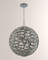 Allegri Crystal By Kalco Lighting 36" Alta Orb Pendant Light