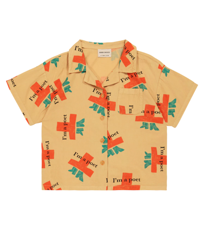 Bobo Choses Kids' Graphic-print Short-sleeve Shirt In Multicolor
