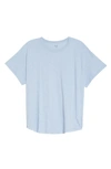 Madewell Sorrel Whisper Ringer T-shirt In Craft Blue