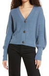 Vero Moda Lea Cardigan In China Blue