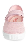 Cienta Kids' Mary Jane Sneaker In Rainbow Metallic