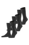 FALKE AIRPORT 3-PACK DRESS SOCKS