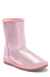 Harper Canyon Kids' Everly Faux Fur Lined Boot In Pink Metallic