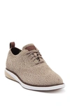 Cole Haan Grandevolution Stitchlite Oxford In Cement/walnut