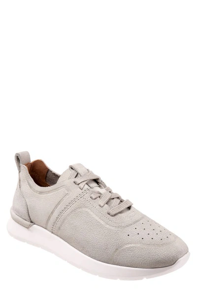 Softwalk Stella Sneaker In Light Grey Nubuck