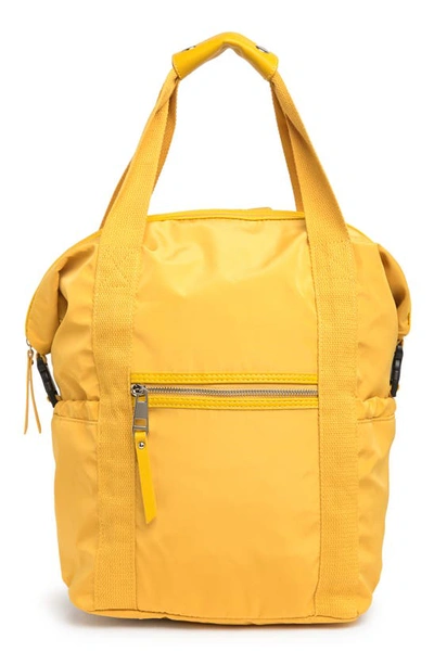Madden Girl Booker School Backpack In Mustard