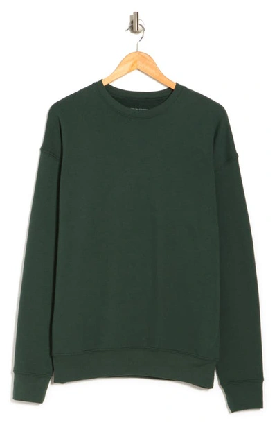 Bella Plus Canvas Crew Sweatshirt In Forest