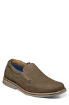 NUNN BUSH OTTO SUEDE MOC TOE SLIP-ON SNEAKER