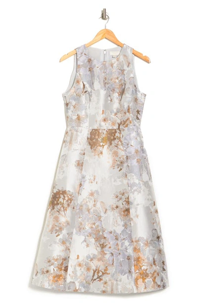 Ted Baker Maiyah Vanilla Jacquard Dress In White | ModeSens