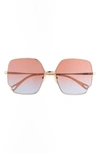 Chloé Woman Sunglass Ch0143s In Orange