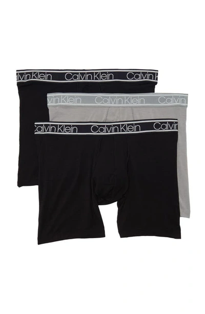 Calvin Klein Boxer Briefs In 8q7 1 Black/ 1