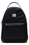 Herschel Supply Co Nova Mid Volume Backpack In Black Sparkle