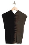Go Couture Crop Hooded Sweater In Black