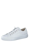 Paul Green Hadley Womens Leather Lifestyle Athletic And Training Shoes In Ivory Leather