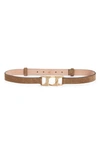 Rag & Bone Olympus Suede Belt In Cigars