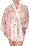 Rya Collection Darling Lace Wrap In Petal Pink
