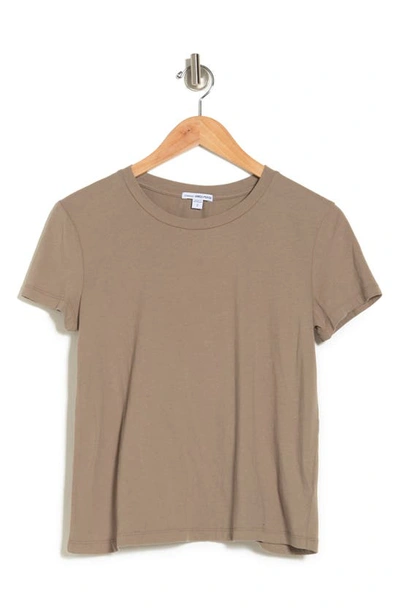 James Perse Vintage Little Boy T-shirt In Fawn