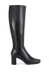 Aerosoles Micah Knee High Bootie In Black Stretch