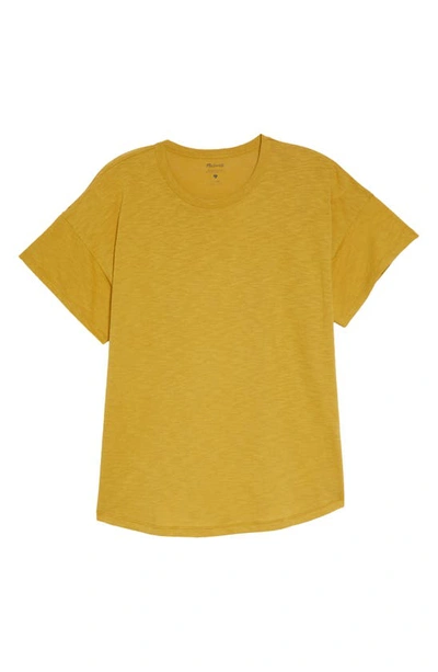 Madewell Sorrel Whisper Ringer T-shirt In Bronzed Lichen