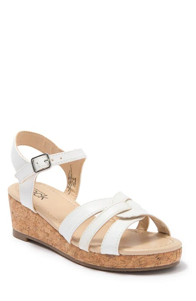 Nordstrom Rack Kids'  Jackie Wedge Sandal In White