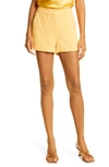 Cinq À Sept Elaine Crepe Shorts In Sunset