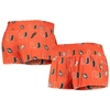WES & WILLY WES & WILLY ORANGE MIAMI HURRICANES BEACH SHORTS