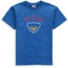 Soft As A Grape Youth  Royal Chicago Cubs Cooperstown T-shirt In Royal