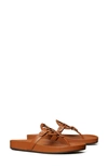 Tory Burch Miller Cloud Sandals Bourbon Miele In Aged Camello / Aged Camello