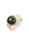 ANNA BECK SERAPHINITE COCKTAIL RING