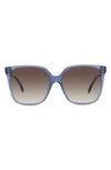 FENDI FINE 59MM SQUARE SUNGLASSES