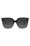 Fendi Fe40030i 01d Butterfly Polarized Sunglasses In Grey