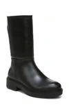 Franco Sarto Kelsi Mid Shaft Boots Women's Shoes In Nightfall Leather