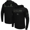 Colosseum Men's Black South Carolina Gamecocks Oht Military-inspired Appreciation Hoodie Long Sleeve T-shirt In Black