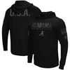 COLOSSEUM COLOSSEUM BLACK ALABAMA CRIMSON TIDE OHT MILITARY APPRECIATION HOODIE LONG SLEEVE T-SHIRT