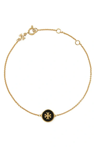 Tory Burch Kira Logo Bracelet In Gold