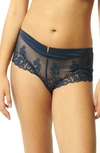 SIMONE PERELE 'SAGA' EMBROIDERED BOYSHORT BRIEFS