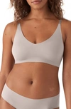 True & Co. True Body Boost Convertible Bralette In Mink