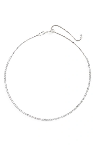 NADRI LOVE ALL CUBIC ZIRCONIA TENNIS NECKLACE